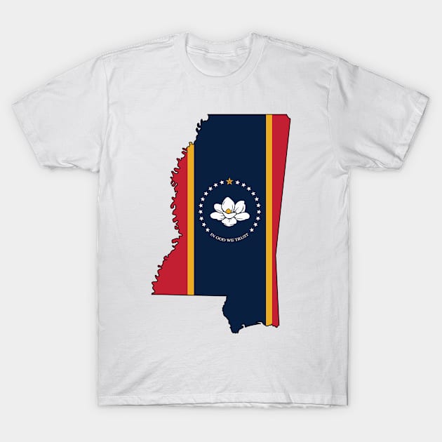 Mississippi Love T-Shirt by somekindofguru